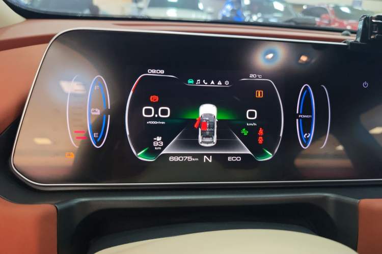 Used ORA Good Cat 2021 400km Standard Range Athena Edition Lithium Iron Phosphate Instrument Cluster