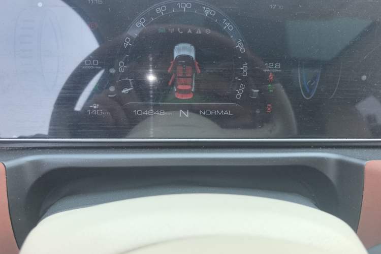 Used ORA Good Cat 2021 400km Standard Range Athena Edition Lithium-Ion Battery Odometer Close Up