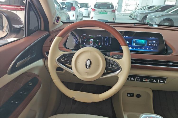 Used ORA Good Cat 2021 400km Standard Range Athena Edition Lithium Iron Phosphate Steering Wheel