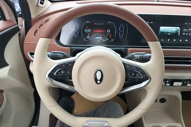 Used ORA Good Cat 2021 400km Standard Range Athena Edition Lithium Iron Phosphate Steering Wheel