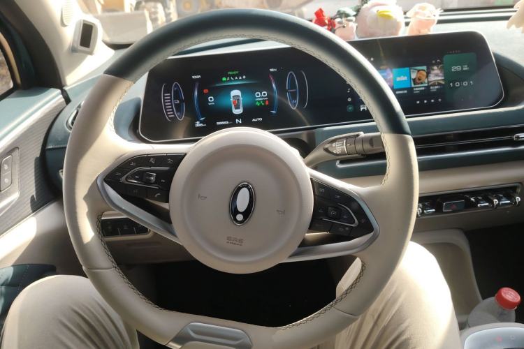 Used ORA Good Cat 2021 500km Long-Range Poseidon Edition Lithium-Ion Battery Steering Wheel