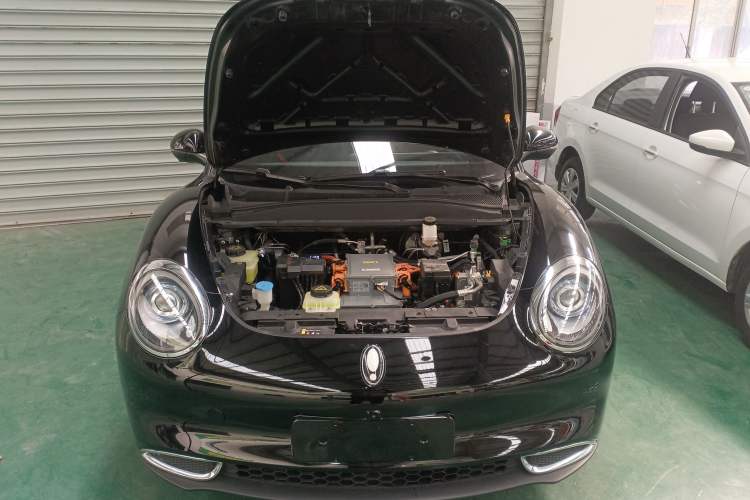 Used ORA Good Cat 2022 400km Standard Range Luxury Version Lithium Iron Phosphate Engine Bay