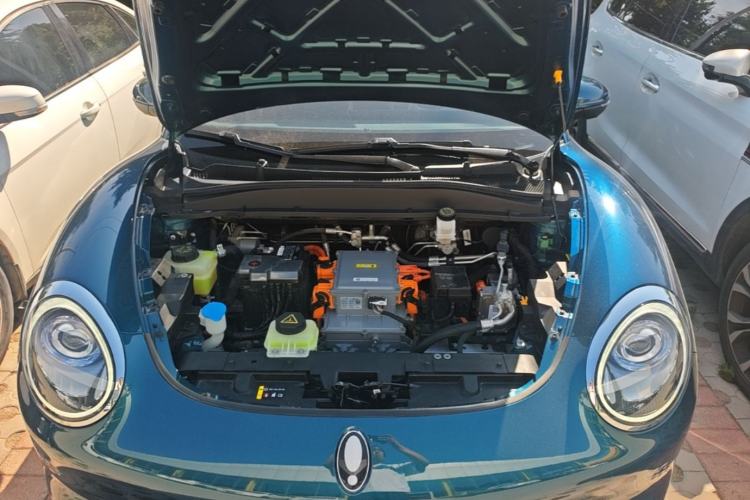Used ORA Good Cat 2022 400km Standard Range Premium Version Lithium-Ion Battery Engine Bay