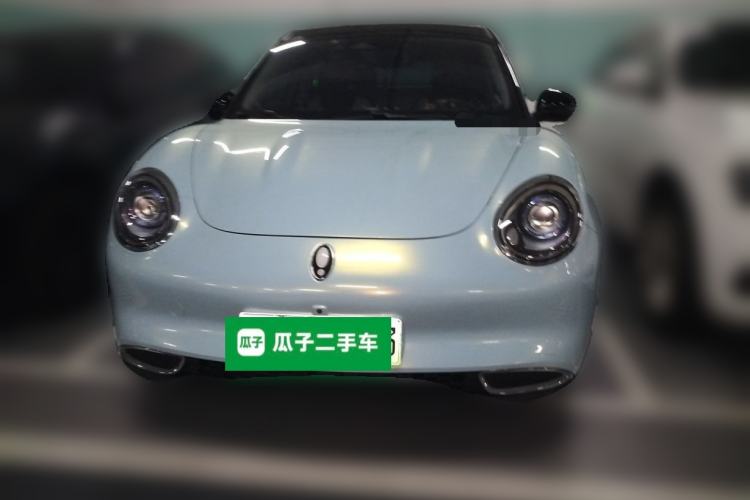 Used ORA Good Cat 2022 Morandi Edition 400km Standard Range Two-Week Young Enjoyment Version Lithium Iron Phosphate Front