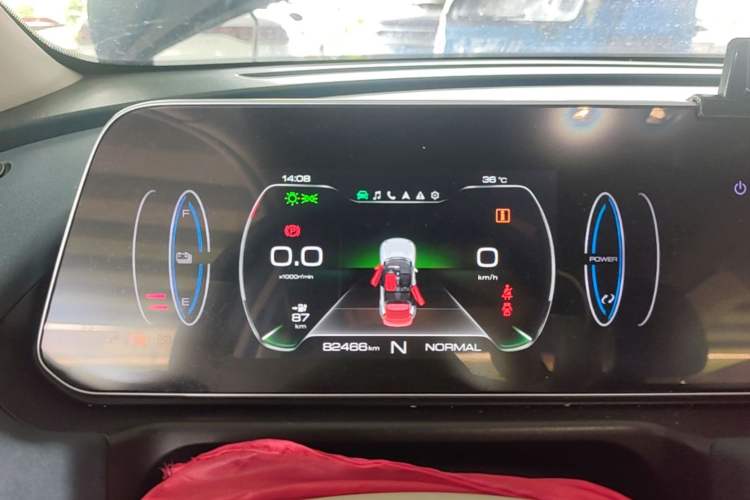 Used ORA Good Cat 2022 400km Standard Range Luxury Version Lithium Iron Phosphate Instrument Cluster