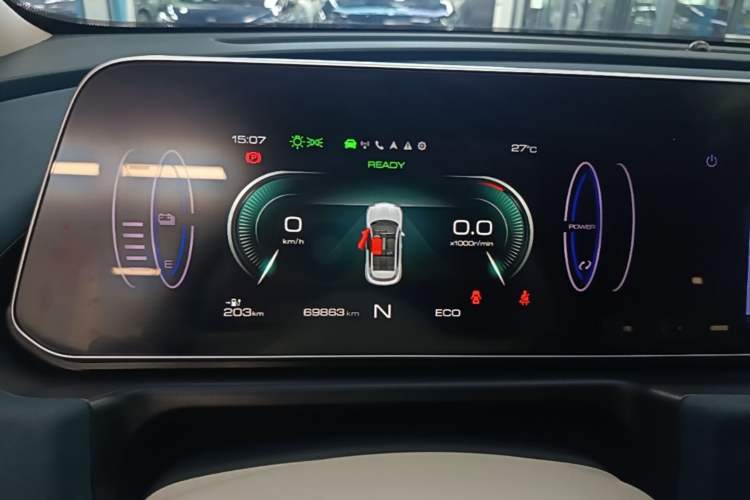 Used ORA Good Cat 2022 400km Standard Range Premium Version Lithium Iron Phosphate Instrument Cluster