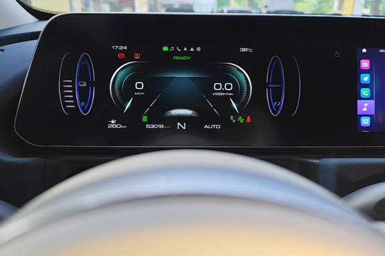 Used ORA Good Cat 2022 400km Standard Range Luxury Version Lithium Iron Phosphate Instrument Cluster