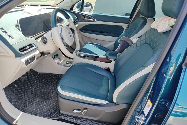 Used ORA Good Cat 2022 Morandi Edition 400km Standard Range Luxury Version Lithium-Ion Battery Left Front Seat