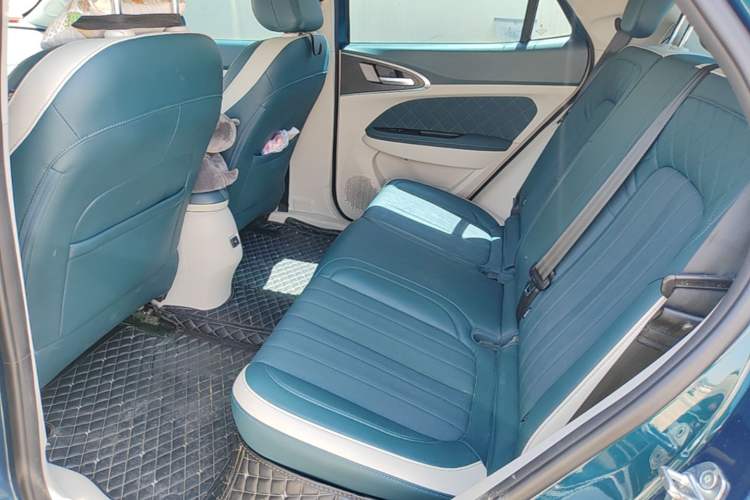 Used ORA Good Cat 2022 Morandi Edition 400km Standard Range Luxury Version Lithium-Ion Battery Left Rear Seat