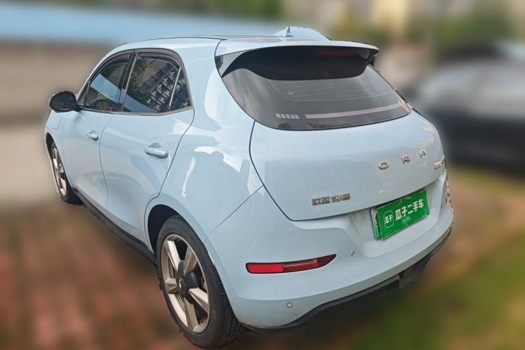 Used ORA Good Cat 2022 Morandi Edition 400km Standard Range Premium Version Lithium-Ion Battery Rear Left 45 Deg