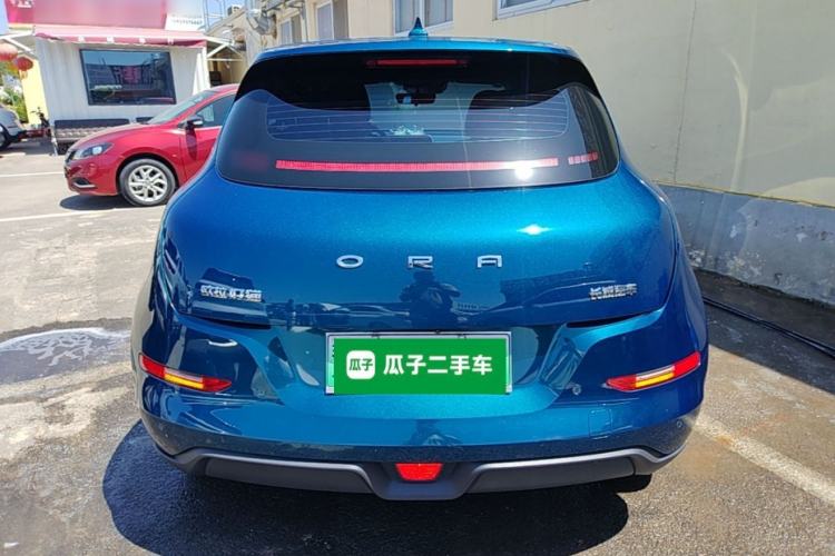 Used ORA Good Cat 2022 Morandi Edition 400km Standard Range Luxury Version Lithium-Ion Battery Rear