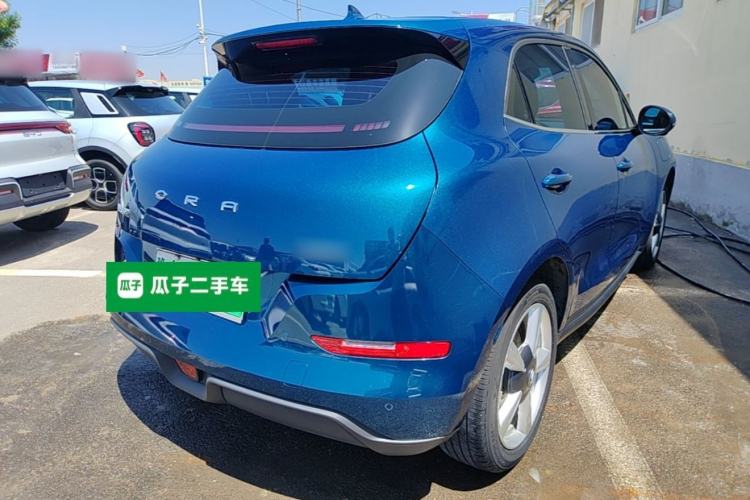 Used ORA Good Cat 2022 Morandi Edition 400km Standard Range Luxury Version Lithium-Ion Battery Rear Right 45 Deg