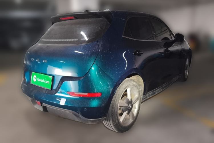Used ORA Good Cat 2022 400km Standard Range Luxury Version Ternary Lithium Rear Right 45 Deg