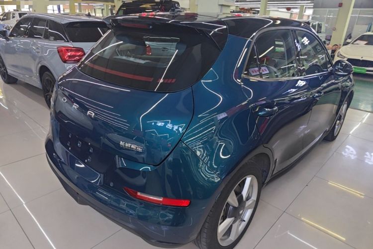 Used ORA Good Cat 2022 400km Standard Range Luxury Version Ternary Lithium Rear Right 45 Deg