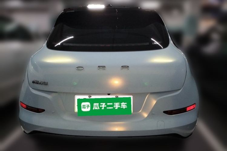 Used ORA Good Cat 2022 Morandi Edition 400km Standard Range Two-Week Young Enjoyment Version Lithium Iron Phosphate Rear