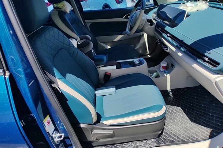 Used ORA Good Cat 2022 Morandi Edition 400km Standard Range Luxury Version Lithium-Ion Battery Right Front Seat