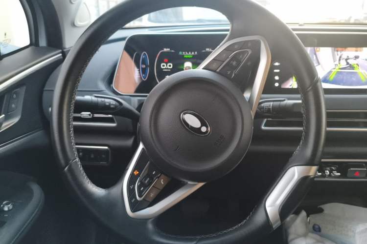 Used ORA Good Cat 2022 400km Standard Range Luxury Version Lithium Iron Phosphate Steering Wheel