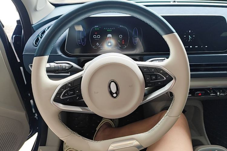 Used ORA Good Cat 2022 Morandi Edition 400km Standard Range Two-Week Young Enjoyment Version Lithium Iron Phosphate Steering Wheel