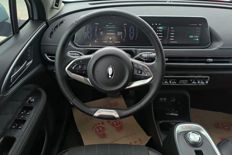 Used ORA Good Cat 2022 Morandi Edition 400km Standard Range Premium Version Lithium Iron Phosphate Steering Wheel