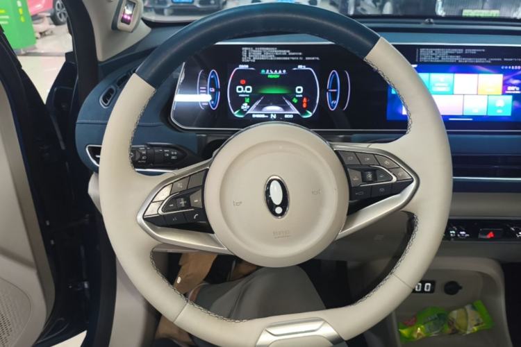 Used ORA Good Cat 2022 Morandi Edition 400km Standard Range Two-Week Young Enjoyment Version Lithium Iron Phosphate Steering Wheel