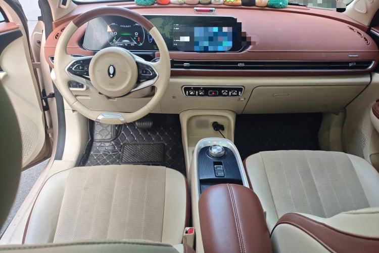 Used ORA Good Cat 2022 Morandi Edition 400km Standard Range Premium Version Lithium-Ion Battery Center Console