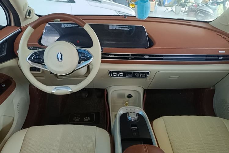 Used ORA Good Cat 2022 Morandi Edition 400km Standard Range Premium Version Lithium Iron Phosphate Center Console