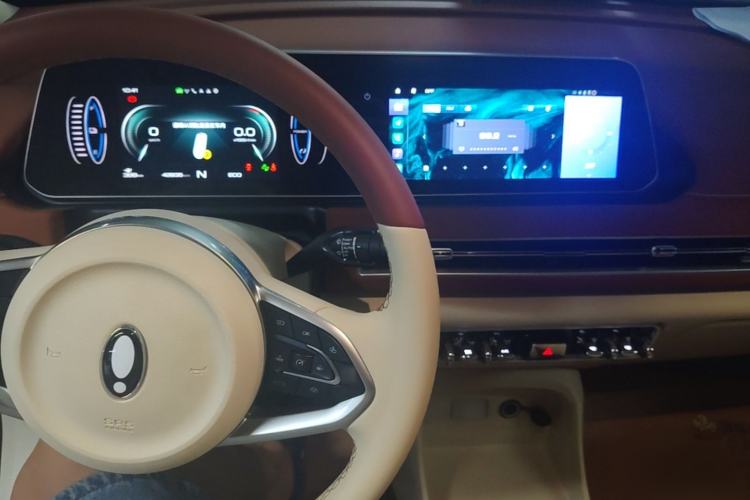 Used ORA Good Cat 2022 Morandi Edition 400km Standard Range Luxury Version Lithium-Ion Battery Center Console