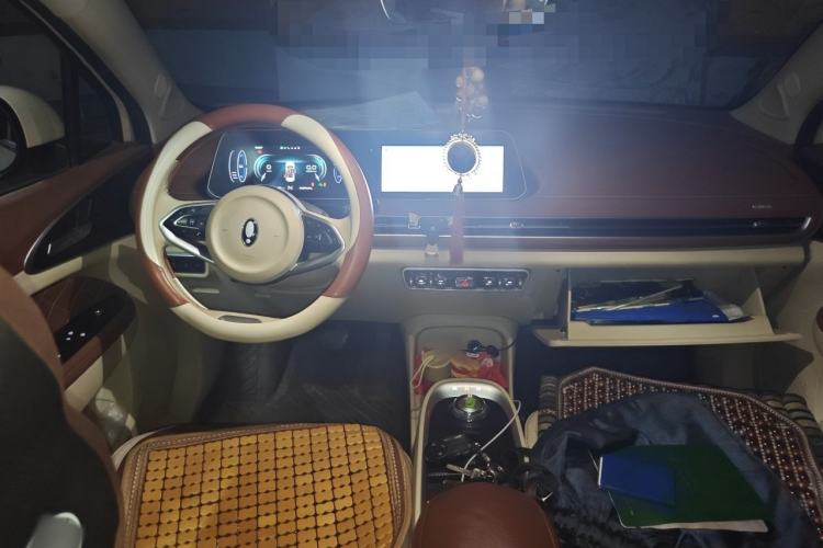 Used ORA Good Cat 2022 Morandi Edition 400km Standard Range Luxury Version Lithium-Ion Battery Center Console