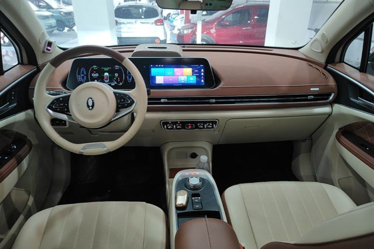 Used ORA Good Cat 2022 Morandi Edition 400km Standard Range Premium Version Lithium-Ion Battery Center Console