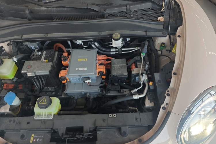 Used ORA Good Cat 2022 Morandi Edition 400km Standard Range Two-Week Young Enjoyment Version Lithium Iron Phosphate Engine Bay Left