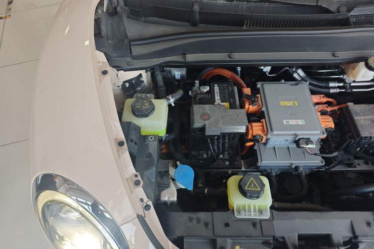 Used ORA Good Cat 2022 Morandi Edition 400km Standard Range Two-Week Young Enjoyment Version Lithium Iron Phosphate Engine Bay Right