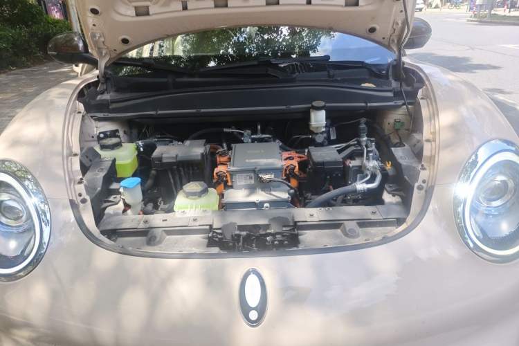 Used ORA Good Cat 2022 400km Standard Range Luxury Version Lithium Iron Phosphate Engine Bay