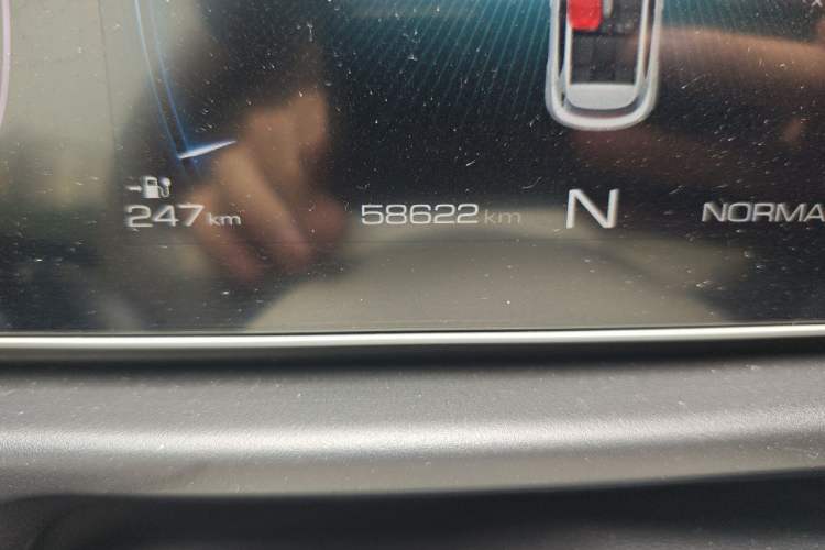 Used ORA Good Cat 2022 400km Standard Range Premium Version Lithium Iron Phosphate Odometer Close Up