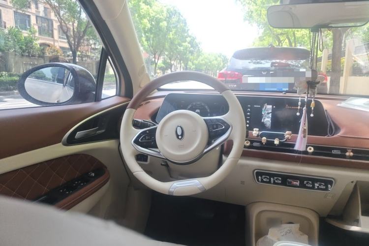 Used ORA Good Cat 2022 400km Standard Range Luxury Version Lithium Iron Phosphate Steering Wheel