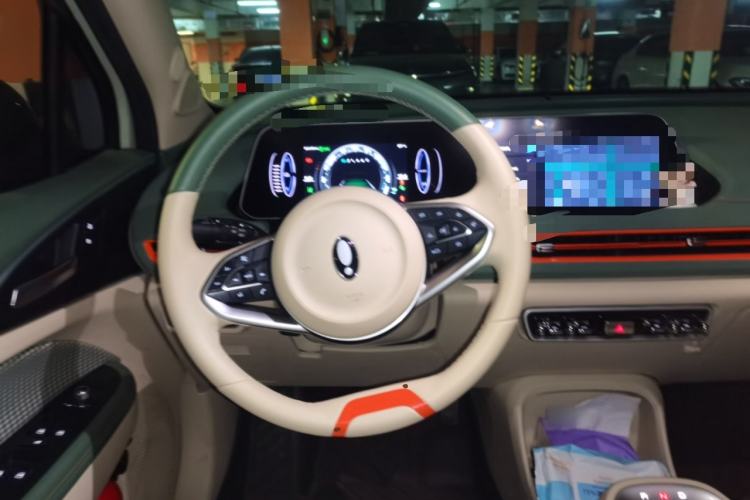 Used ORA Good Cat 2022 400km Standard Range Luxury Version Lithium Iron Phosphate Steering Wheel