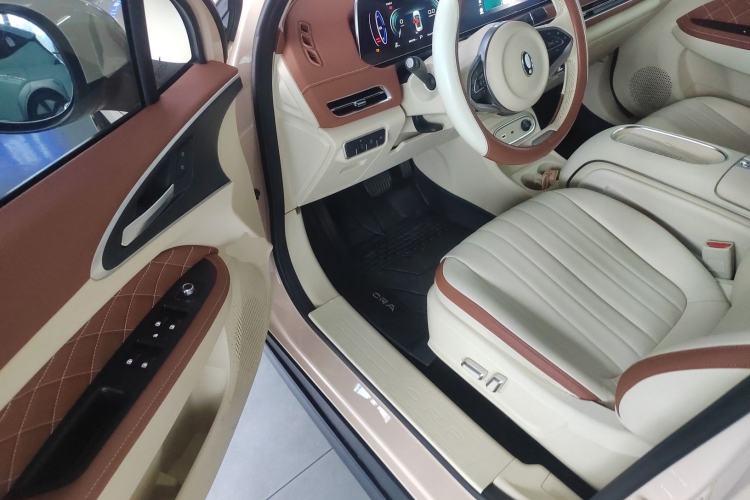 Used ORA Good Cat 2022 Morandi Edition 400km Standard Range Two-Week Young Enjoyment Version Lithium Iron Phosphate Driver Seat