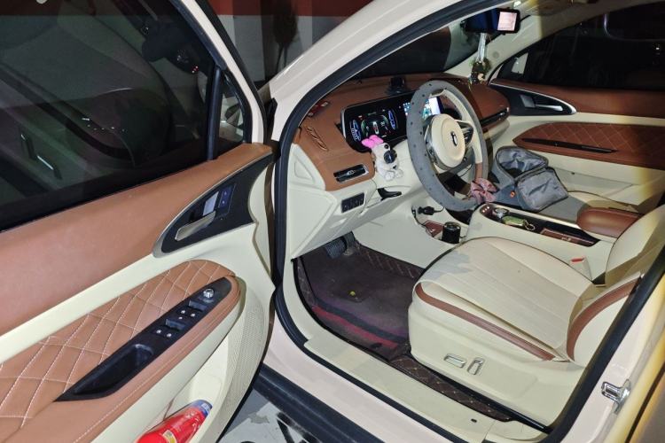 Used ORA Good Cat 2022 Morandi Edition 500 km Long Range Luxury Version Lithium Ternary Driver Seat