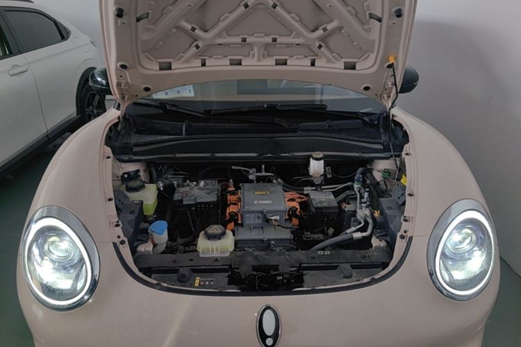 Used ORA Good Cat 2022 Morandi Edition 400km Standard Range Premium Version Lithium-Ion Battery Engine Bay