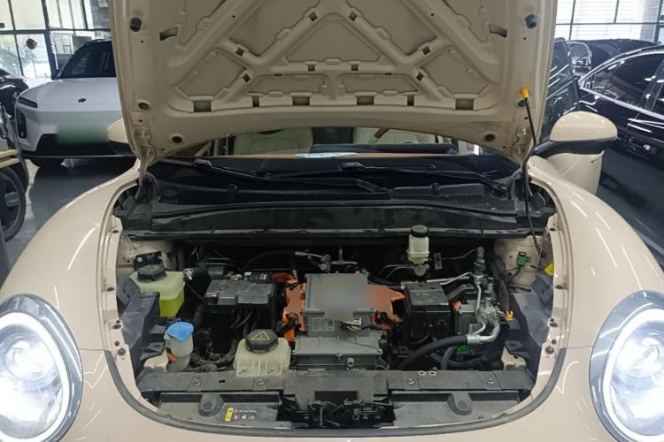 Used ORA Good Cat 2022 Morandi Edition 400km Standard Range Luxury Version Lithium-Ion Battery Engine Bay