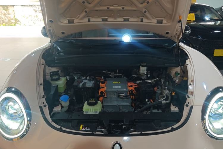 Used ORA Good Cat 2022 400km Standard Range Luxury Version Lithium Iron Phosphate Engine Bay