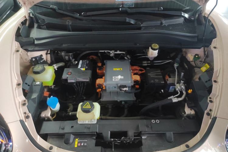 Used ORA Good Cat 2022 Morandi Edition 400km Standard Range Two-Week Young Enjoyment Version Lithium Iron Phosphate Engine Bay