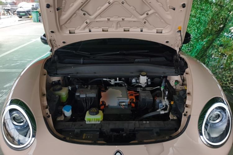 Used ORA Good Cat 2022 Morandi Edition 400km Standard Range Premium Version Lithium Iron Phosphate Engine Bay