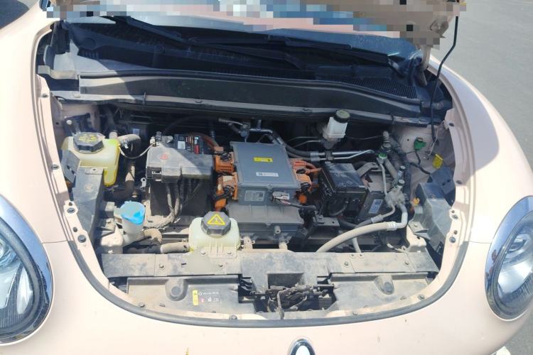 Used ORA Good Cat 2022 Morandi Edition 400km Standard Range Premium Version Lithium-Ion Battery Engine Bay