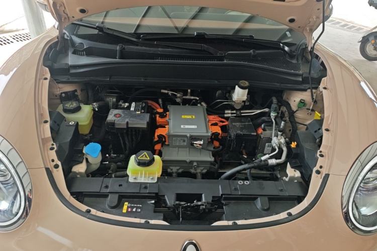 Used ORA Good Cat 2022 400km Standard Range Luxury Version Lithium Iron Phosphate Engine Bay