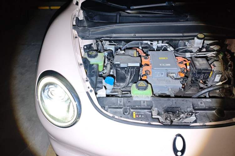 Used ORA Good Cat 2022 Morandi Edition 400km Standard Range Luxury Version Lithium Iron Phosphate Engine Bay Right