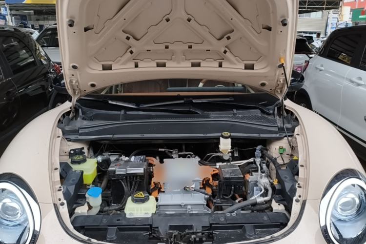 Used ORA Good Cat 2022 400km Standard Range Luxury Version Ternary Lithium Engine Bay
