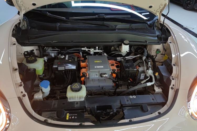Used ORA Good Cat 2022 Morandi Edition 400km Standard Range Premium Version Lithium-Ion Battery Engine Bay