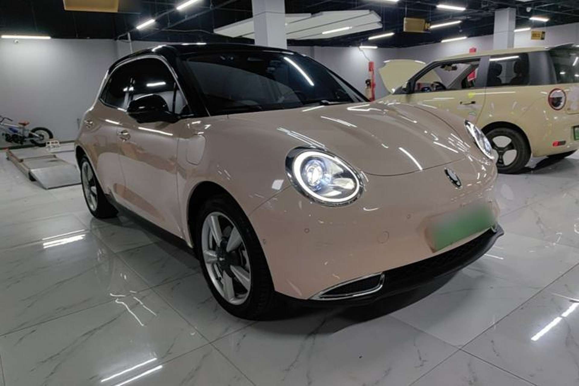 Used ORA Good Cat 2022 Morandi Edition 400km Standard Range Premium Version Lithium-Ion Battery Exterior 1