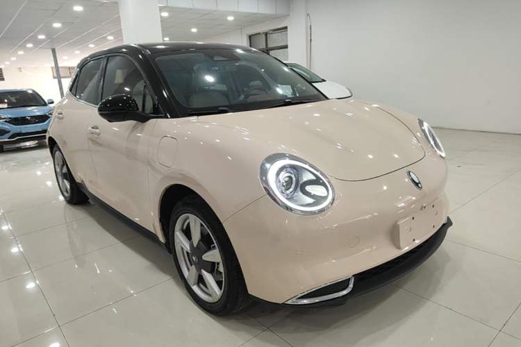 Used ORA Good Cat 2022 Morandi Edition 400km Standard Range Premium Version Lithium-Ion Battery Exterior 1