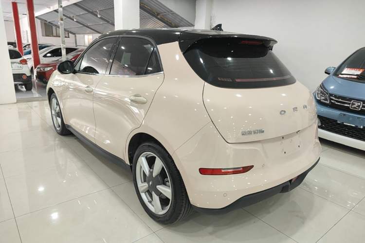 Used ORA Good Cat 2022 Morandi Edition 400km Standard Range Premium Version Lithium-Ion Battery Exterior 2